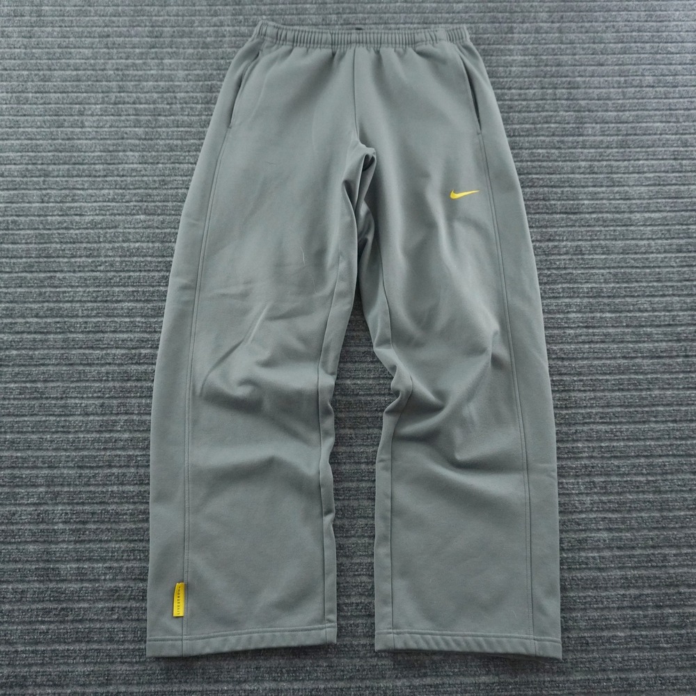 Nike Livestrong Therma-FIT Sweatpants Mens Medium Grey Fleece Lined Athletic